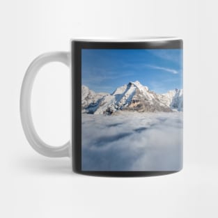 Jungfrau High Above the Clouds Mug